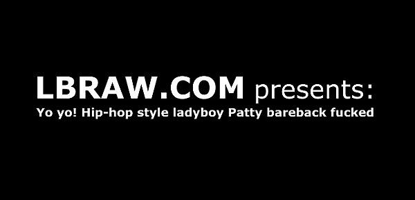  Hip Hop Ladyboy Patty Barebacked